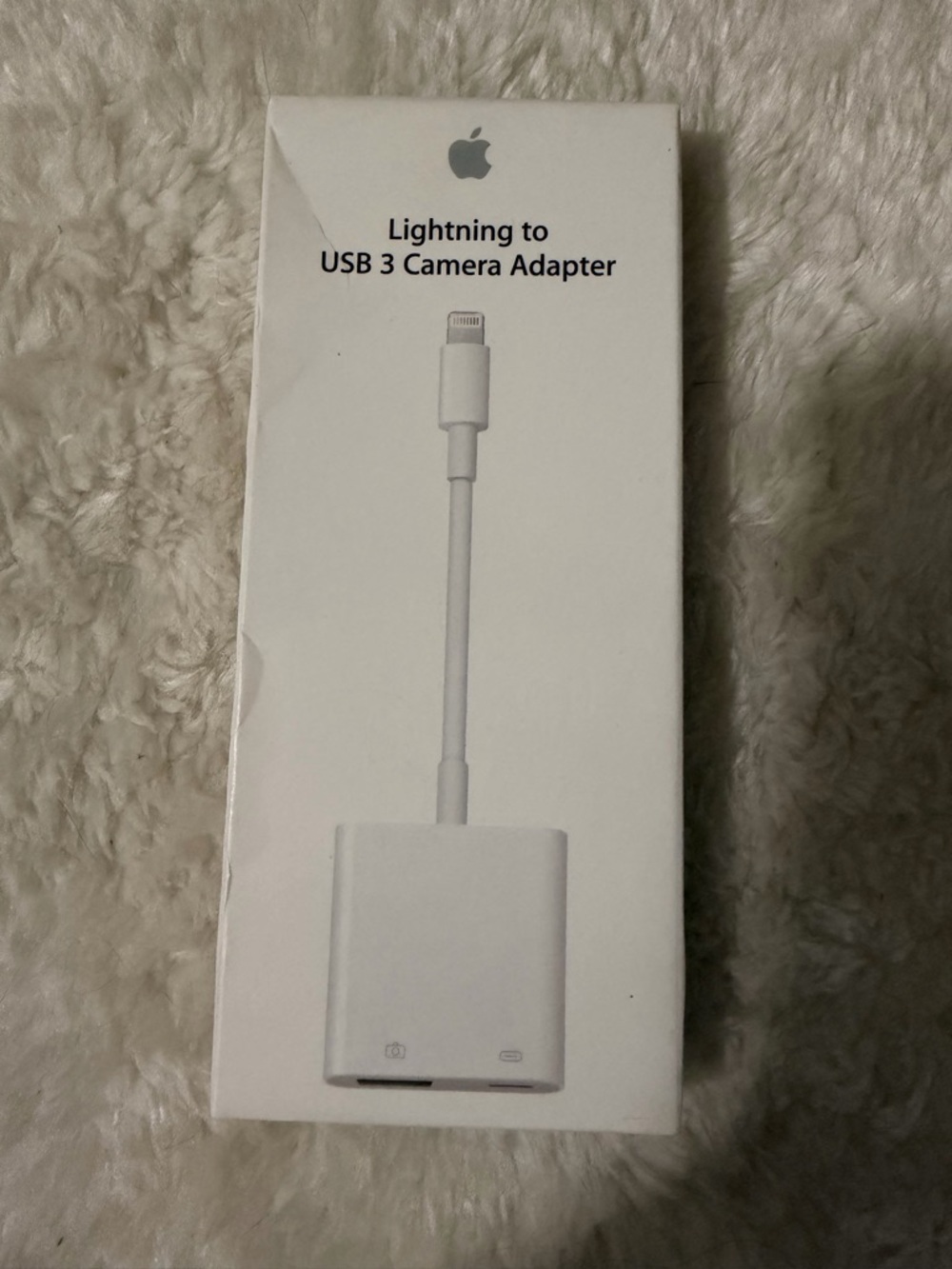 Apple Lightning to USB 3 Camera Adapter - White